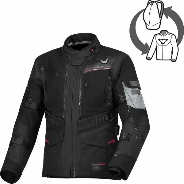 Geaca dama textil impermeabila touring/adventure MACNA FLEXODUS, 7