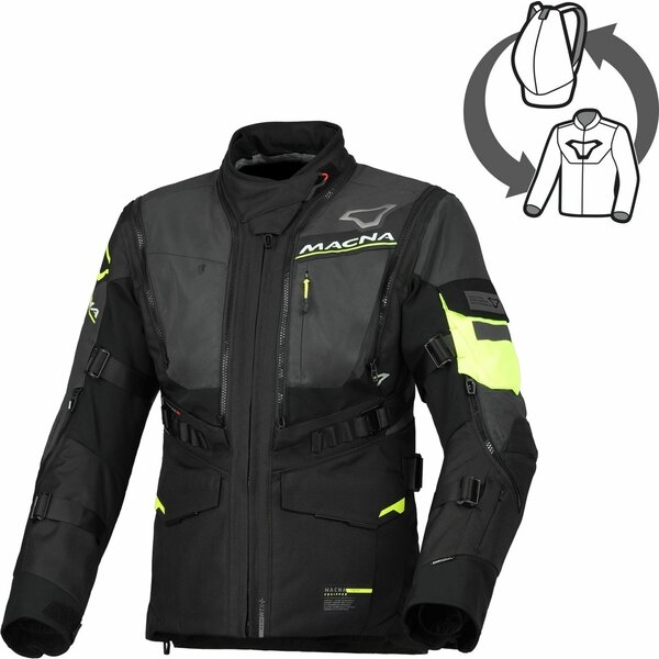 Geaca dama textil impermeabila touring/adventure MACNA FLEXODUS Night Eye™, 5