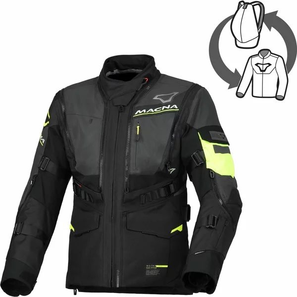 Geaca dama textil impermeabila touring/adventure MACNA FLEXODUS Night Eye™, 18
