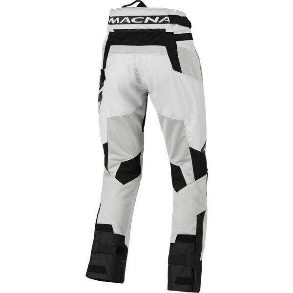 Pantaloni textil de vara dama MACNA QARGON SM Gri/Negru, 3