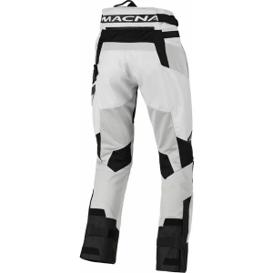Pantaloni textil de vara dama MACNA QARGON SXXL GRI/NEGRU, 9