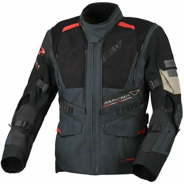 Geaca textil impermeabila touring/adventure MACNA FLEXODUS M Negru, 38