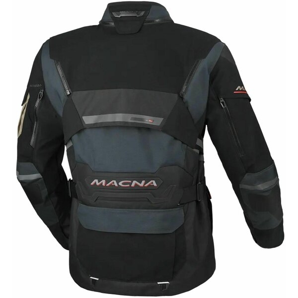 Geaca textil impermeabila touring/adventure MACNA FLEXODUS L Gri/Negru, 3