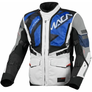 Geaca textil impermeabila touring/adventure MACNA FLEXODUS L Gri/Negru, 25