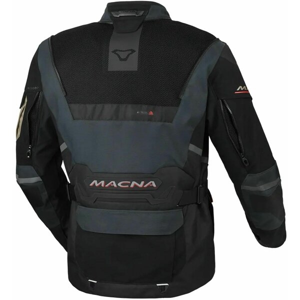 Geaca textil impermeabila touring/adventure MACNA FLEXODUS Albastru/Negru XXL, 10