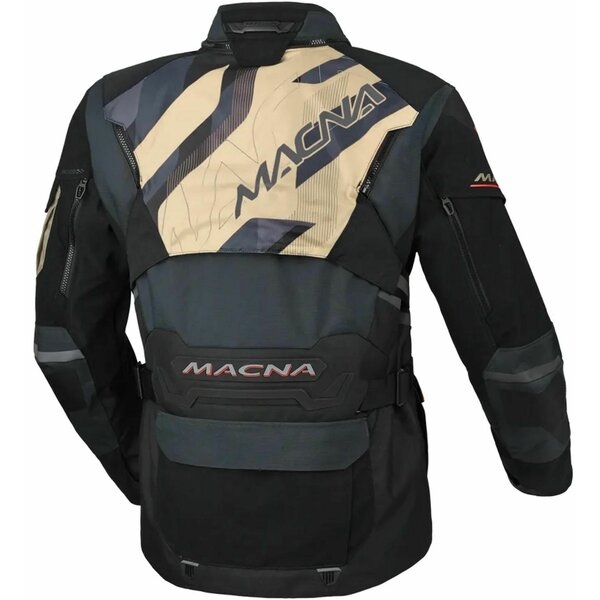 Geaca textil impermeabila touring/adventure MACNA FLEXODUS Albastru/Negru XXL, 19