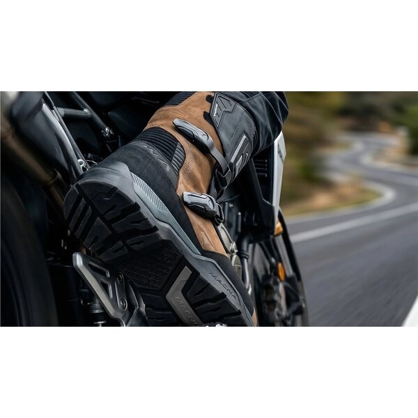 Cizme touring/adventure MACNA IVARLAST HDry® 47 Maro/Negru, 2