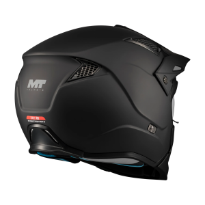 Casca MT Streetfighter SV S Pure A1 negru mat (ochelari soare integrati) - masca (protectie) barbie si cozoroc detasabile - omologare noua ECE 22.06 - S (55/56cm), 5