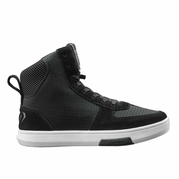 Ghete moto Urban femei vara Ixon model Ghost Air LS culoare: negru/alb - Negru/alb , 39, 3