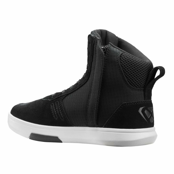 Ghete moto Urban femei vara Ixon model Ghost Air LS culoare: negru/alb - Negru/alb , 39, 4
