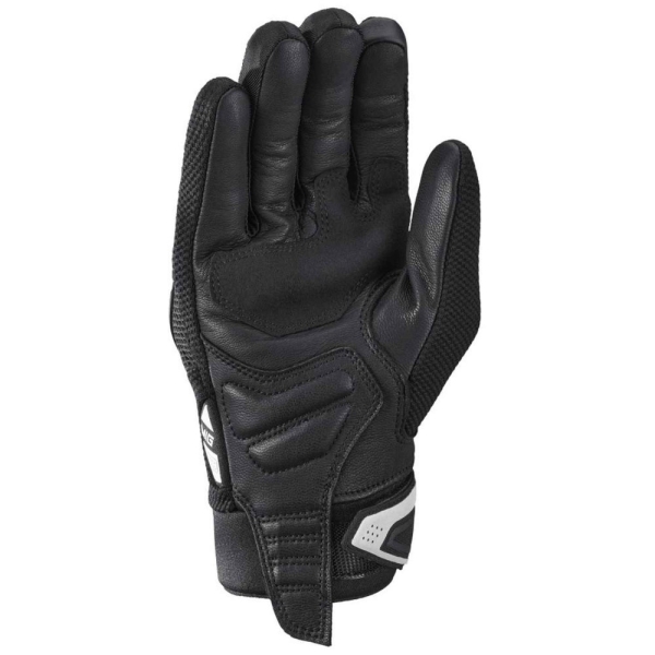 Manusi barbati Roadster vara textil/piele Ixon model MIG 2 Air Flow MS culoare: negru/alb - degete tactile - Negru/alb , 2XL (11/12), 2