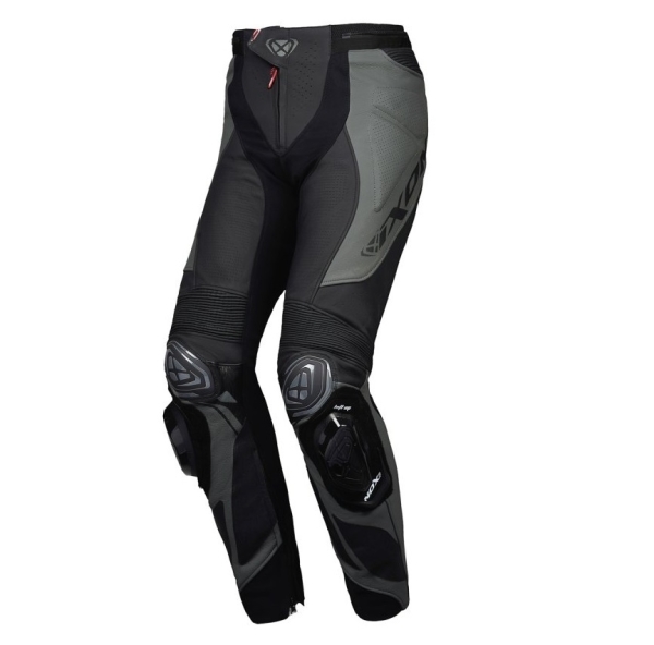Pantaloni motociclete barbati piele Racing Ixon vara model Vortex 3 MS culoare: negru - Negru , S, 3