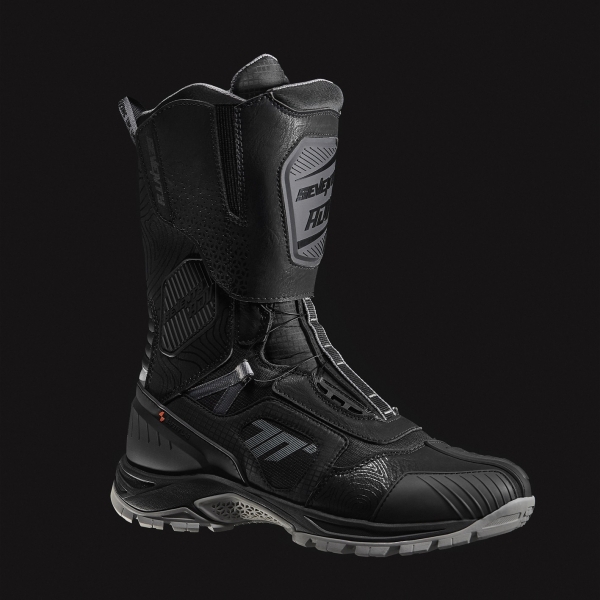 Ghete (cizme) moto Adventure (Touring) Unisex Seventy model SD-BA6 Stelvio culoare: negru/gri - Negru/gri , 42, 4