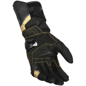 Manusi de piele sport dama MACNA PROTEGO S Negru/Auriu, 3