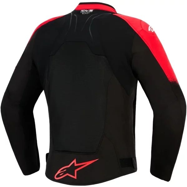 Geaca textil de vara ALPINESTARS SMX AIR S Rosu aprins/Negru, 24