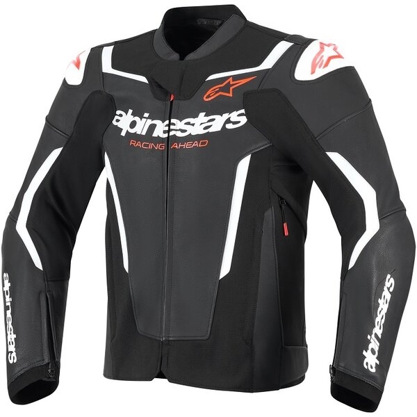 Geaca de piele sport ALPINESTARS GP FORCE V2 Alb/Negru 50, 3