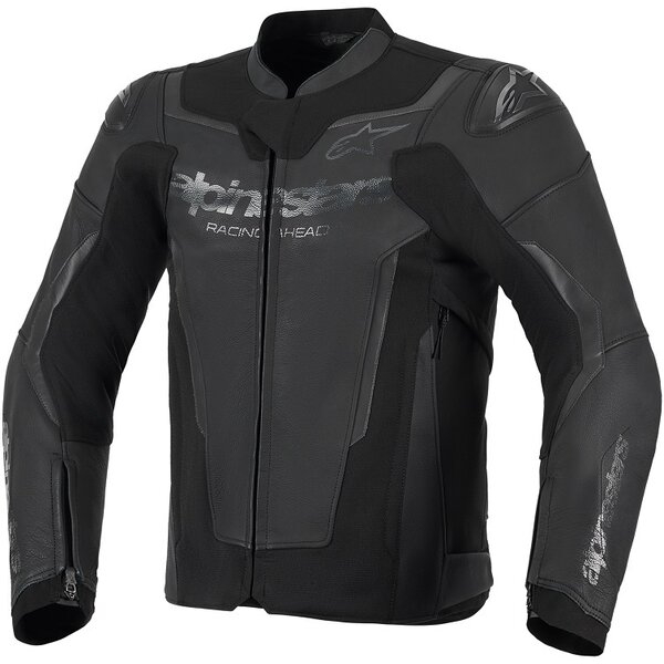 Geaca de piele sport ALPINESTARS GP FORCE V2 56 Negru/Albastru/Rosu fluo, 5