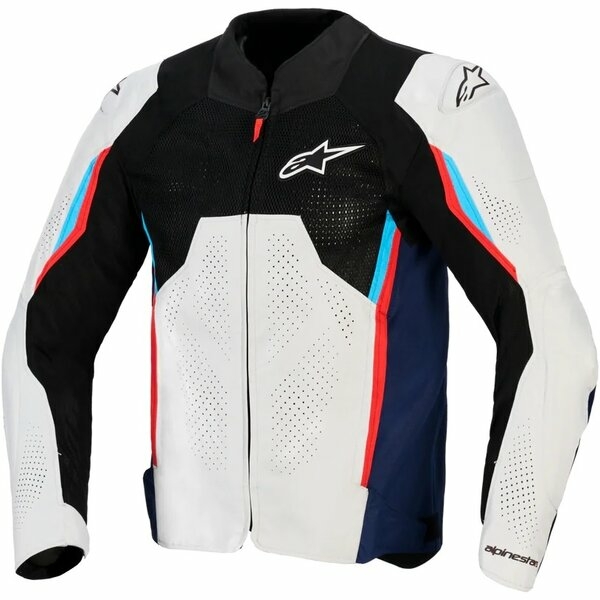 Geaca textil de vara ALPINESTARS AST V3 AIR S Negru/Argintiu/Galben fluo, 10