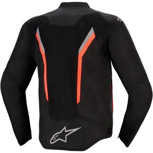 Geaca textil de vara ALPINESTARS AST V3 AIR M Negru/Gri inchis/Rosu fluo, 12