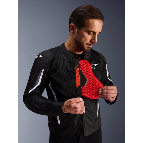 Geaca textil de vara ALPINESTARS AST V3 AIR M Negru/Argintiu/Galben fluo, 7