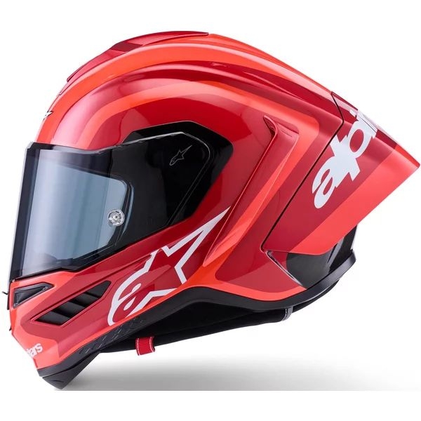 Casca integrala sport ALPINESTARS SUPERTECH R10 CARBON ARIUS XS Negru/Alb/Rosu, 19