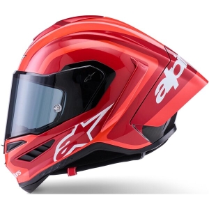 Casca integrala sport ALPINESTARS SUPERTECH R10 CARBON ARIUS XS Negru/Alb/Rosu