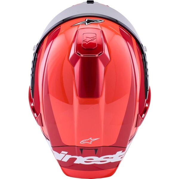 Casca integrala sport ALPINESTARS SUPERTECH R10 CARBON ARIUS XS Negru/Alb/Albastru, 5