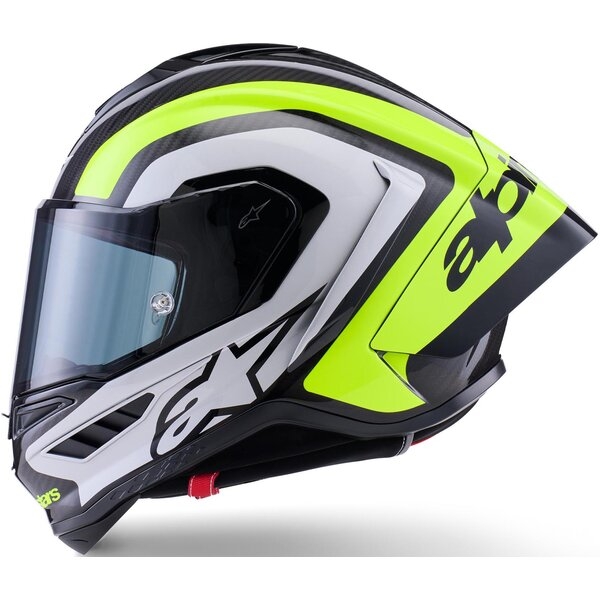 Casca integrala sport ALPINESTARS SUPERTECH R10 CARBON ARIUS S Negru/Alb/Rosu, 6