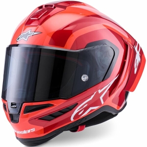 Casca integrala sport ALPINESTARS SUPERTECH R10 CARBON ARIUS S Negru/Alb/Galben Fluo, 16