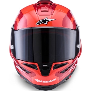 Casca integrala sport ALPINESTARS SUPERTECH R10 CARBON ARIUS L Negru/Alb/Galben Fluo, 9