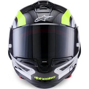 Casca integrala sport ALPINESTARS SUPERTECH R10 CARBON ARIUS XL Negru/Alb/Rosu, 20