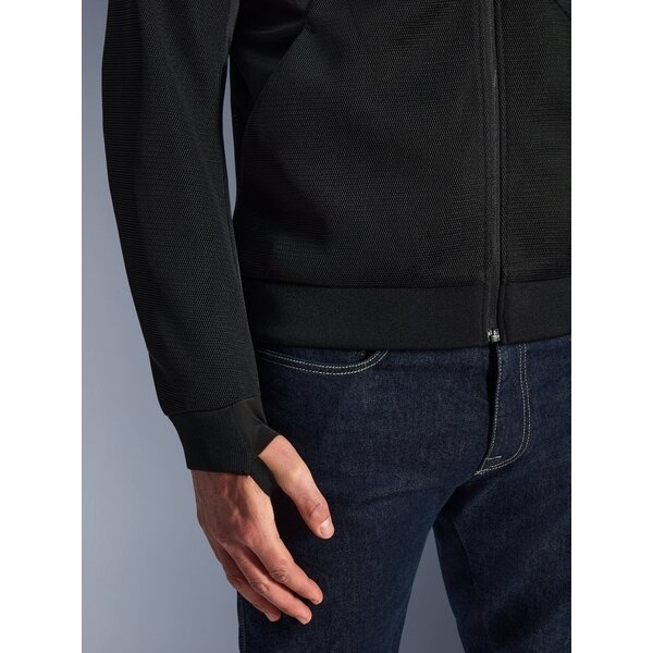Hanorac de protectie ALPINESTARS CHROME SUPERAIRFLOW L Negru/Gri inchis/Alb, 3