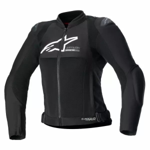 Geaca dama textil de vara ALPINESTARS SMX AIR XS Negru/Alb/Rosu fluo, 19