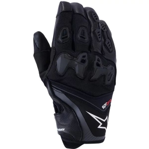 Manusi de piele sport ALPINESTARS SP-R PRO L Negru/Galben fluo, 21