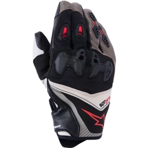 Manusi de piele sport ALPINESTARS SP-R PRO XL Negru/Galben fluo, 19