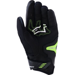 Manusi de piele sport ALPINESTARS SP-R PRO XXL Negru/Galben fluo, 6