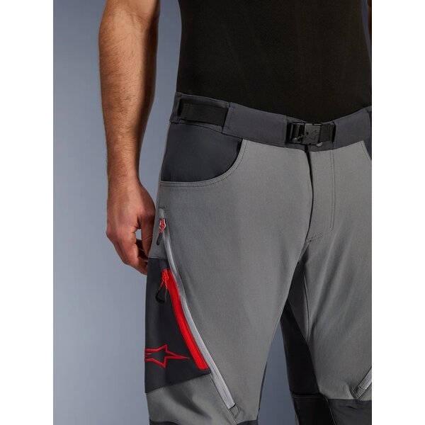 Pantaloni enduro/adventure ALPINESTARS MAXDURA DUAL 32 Gri/Rosu, 6