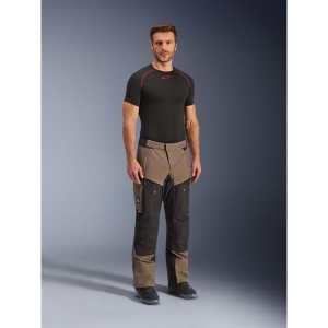 Pantaloni textil impermeabili ALPINESTARS CUSCO DRYSTAR® L Negru/Maro, 4