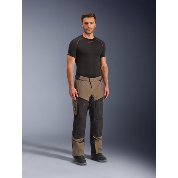Pantaloni textil impermeabili ALPINESTARS CUSCO DRYSTAR® XL Negru/Maro, 3