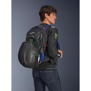 Rucsac ALPINESTARS FQ20 CITY HUNTER V2 MONSTER BACKPACK Negru/Albastru/Rosu fluo, 3