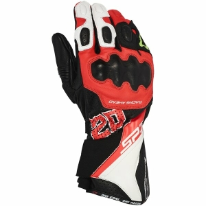 Manusi de piele sport ALPINESTARS SP-3 FQ20 MONSTER XL Negru/Rosu fluo/Alb, 3