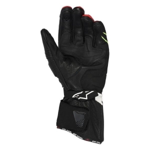 Manusi de piele sport ALPINESTARS SP-3 FQ20 MONSTER XXL Negru/Rosu fluo/Alb, 3