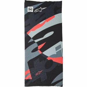 Protectie gat ALPINESTARS BUFF MOGRESS NECK TUBE Negru camo/Rosu TU