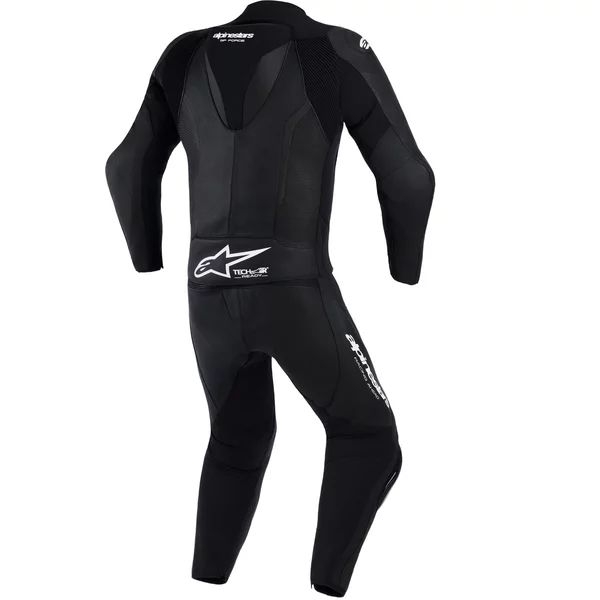 Combinezon de piele 2 piese ALPINESTARS GP FORCE V2 48 Negru/Albastru/Rosu fluo, 22