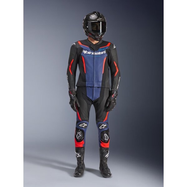 Combinezon de piele 2 piese ALPINESTARS GP FORCE V2 Negru 56, 3