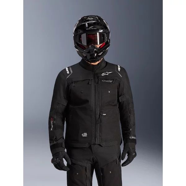 Geaca textil impermeabila touring/adventure ALPINESTARS CUSCO DRYSTAR® S Negru/Gri inchis, 5