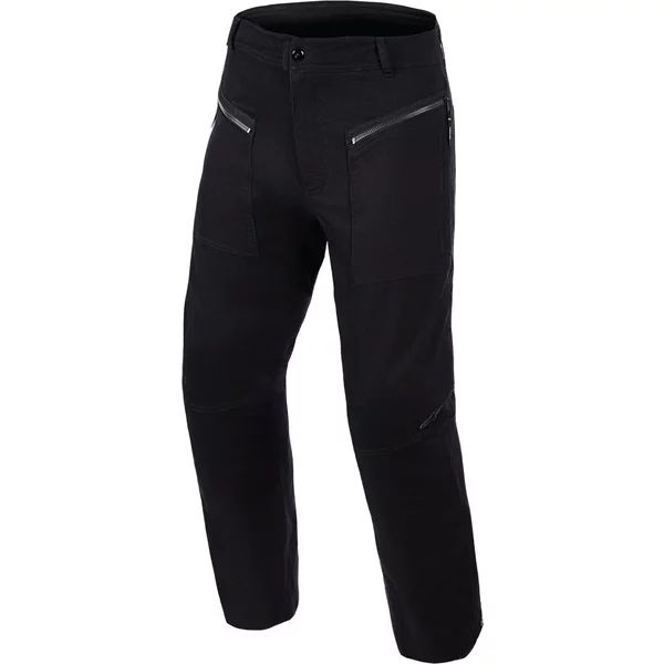 Pantaloni textil ALPINESTARS FLEX-AST CANVAS S Negru/Bej, 19