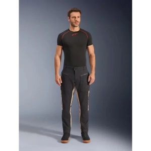 Pantaloni textil ALPINESTARS FLEX-AST CANVAS S Negru/Bej, 21