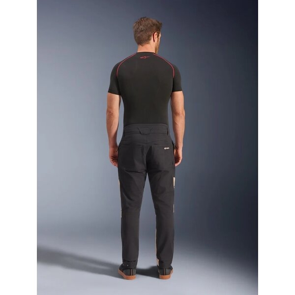 Pantaloni textil ALPINESTARS FLEX-AST CANVAS M Negru/Bej, 2