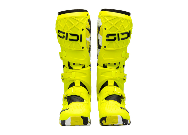 Cizme Moto MX/Enduro Crossair X Racr001 Yellow Neon/Black/White, 3